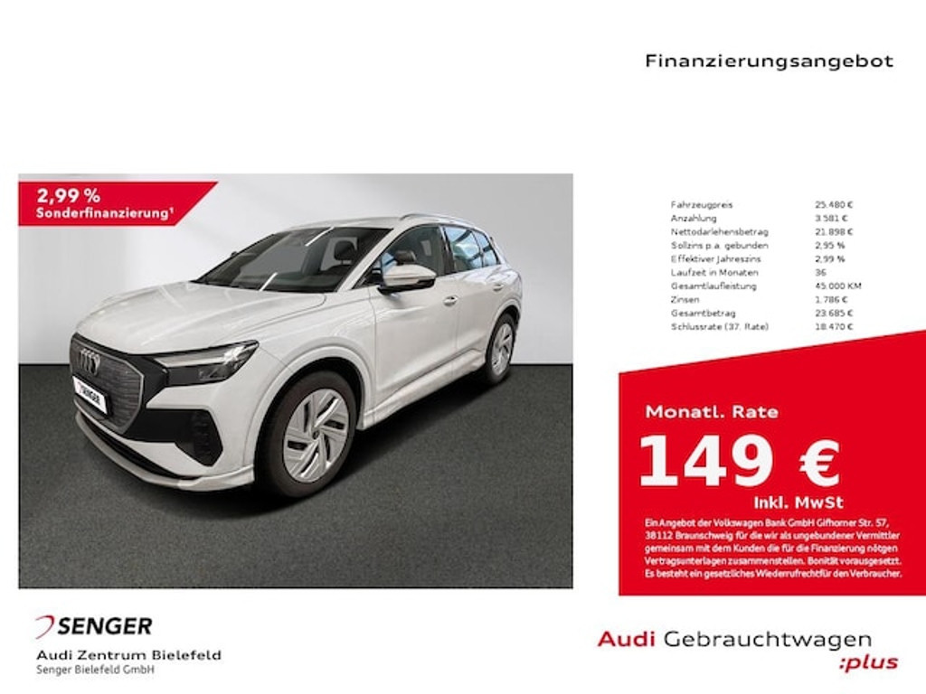 Audi Q4 e-tron 2023 Elektrisch