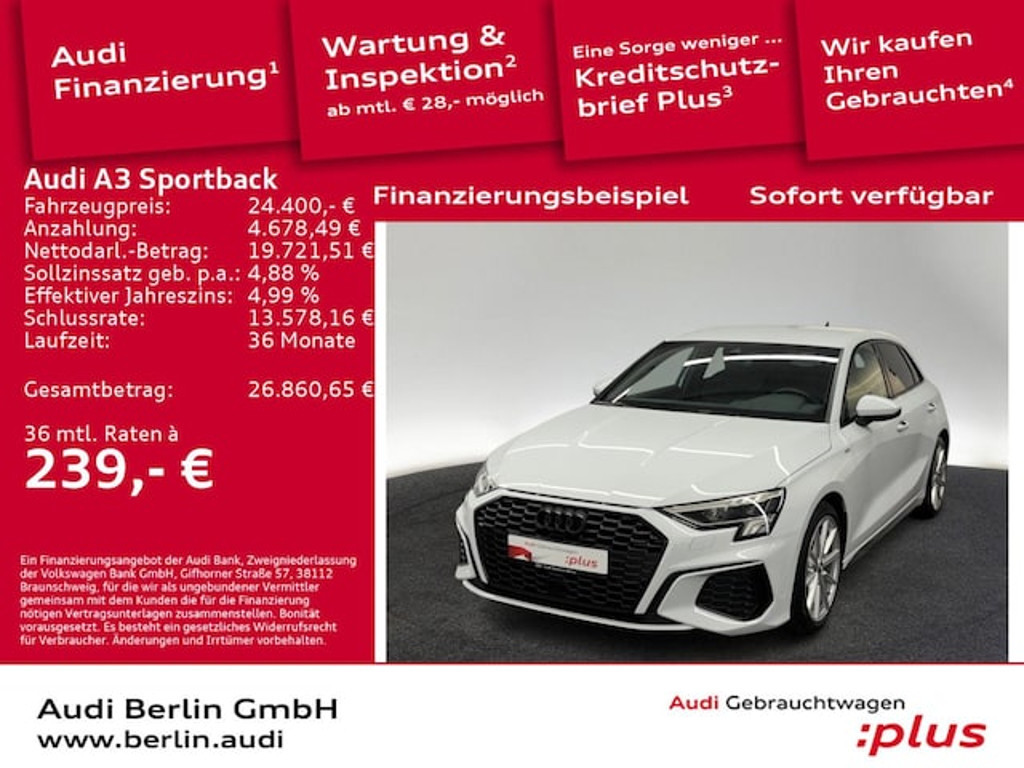 Audi A3 2021 Benzine