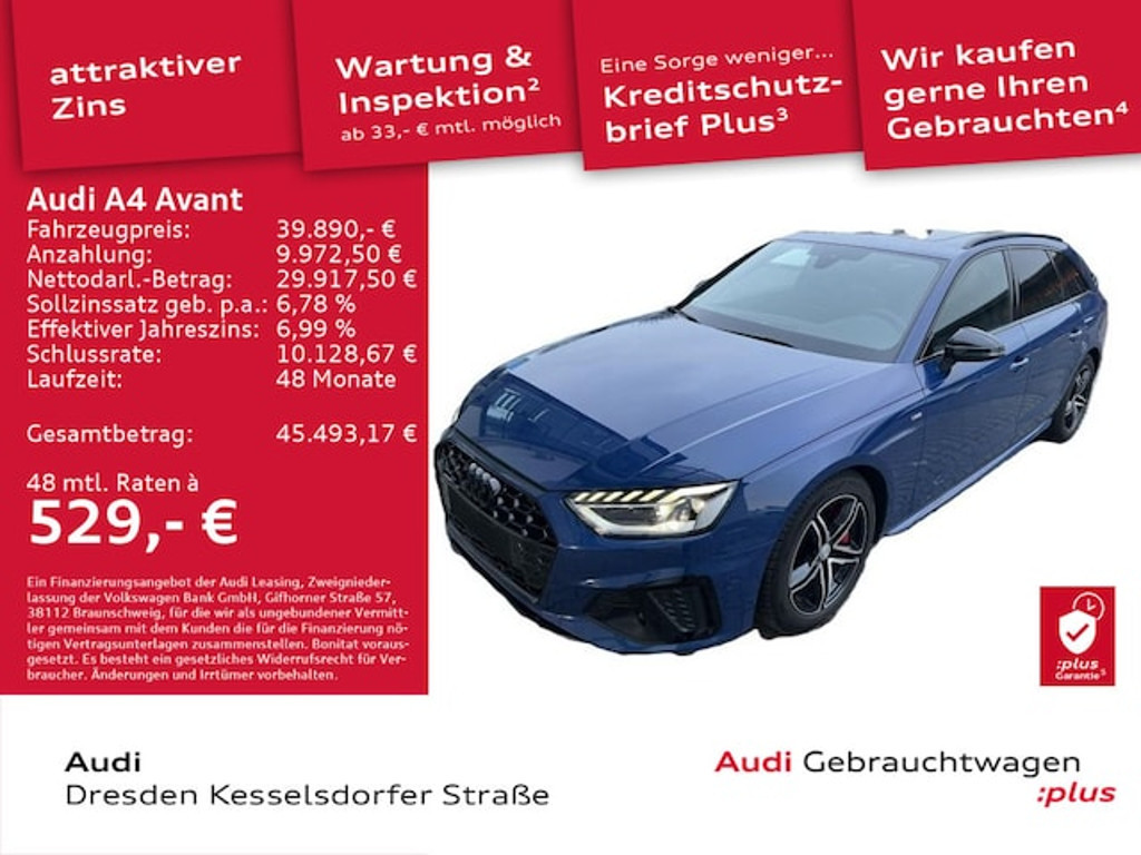Audi A4 2023 Benzine