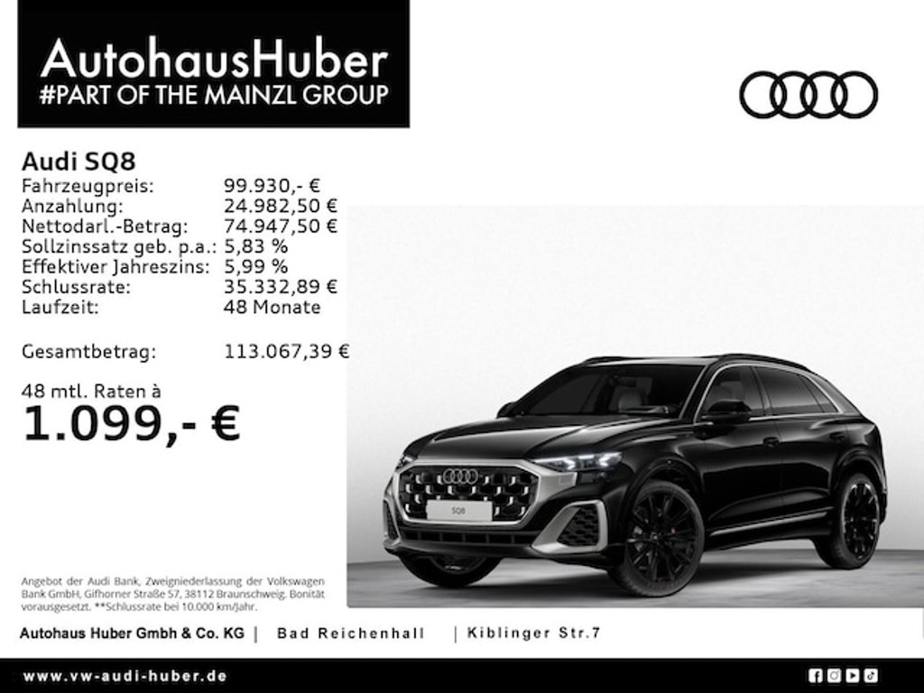 Audi SQ8 2024 Benzine