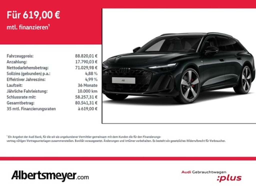 Audi A6 e-tron 2025 Benzine