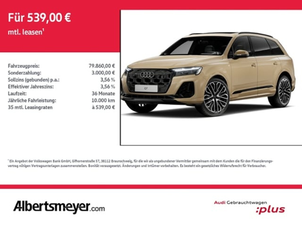 Audi Q7 2025 Benzine