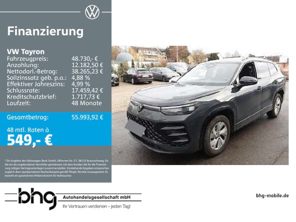 Volkswagen Tayron 2025 Diesel