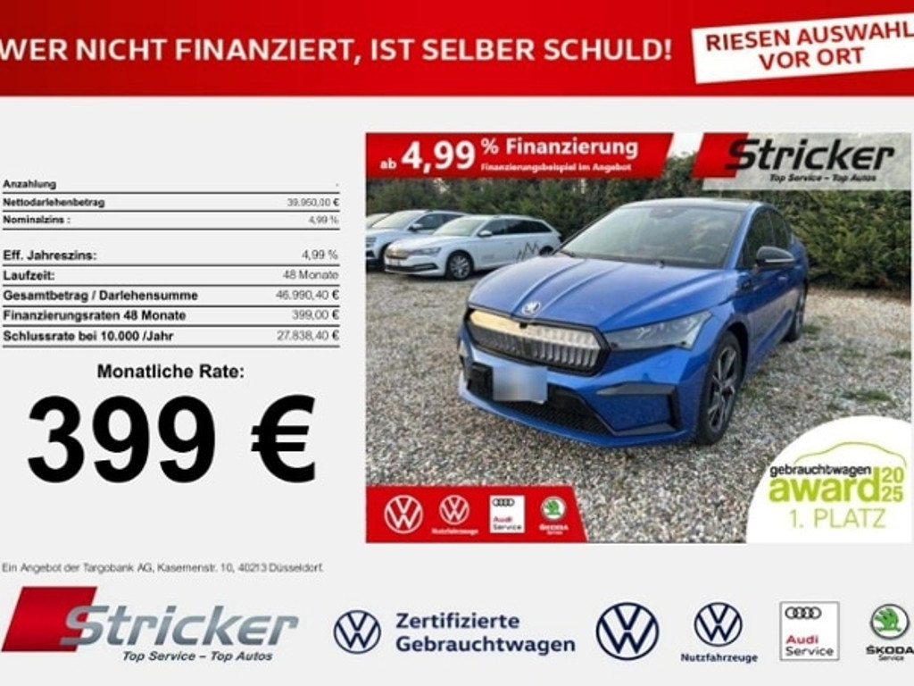 Skoda Enyaq 2024 Elektrisch