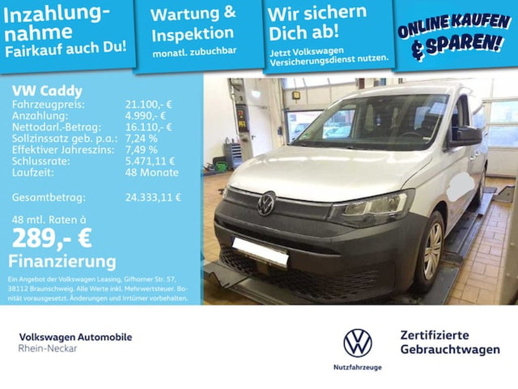 Volkswagen Caddy 2021 Benzine
