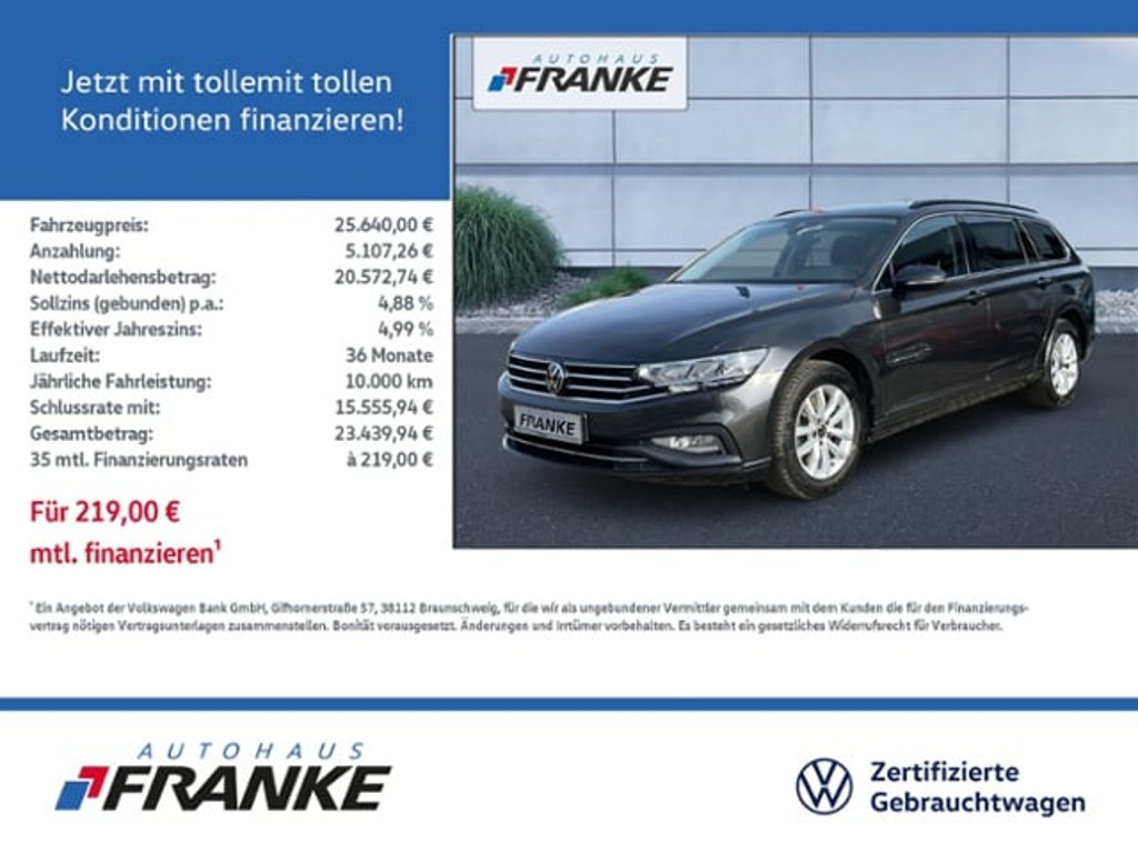 Volkswagen Passat 2022 Diesel