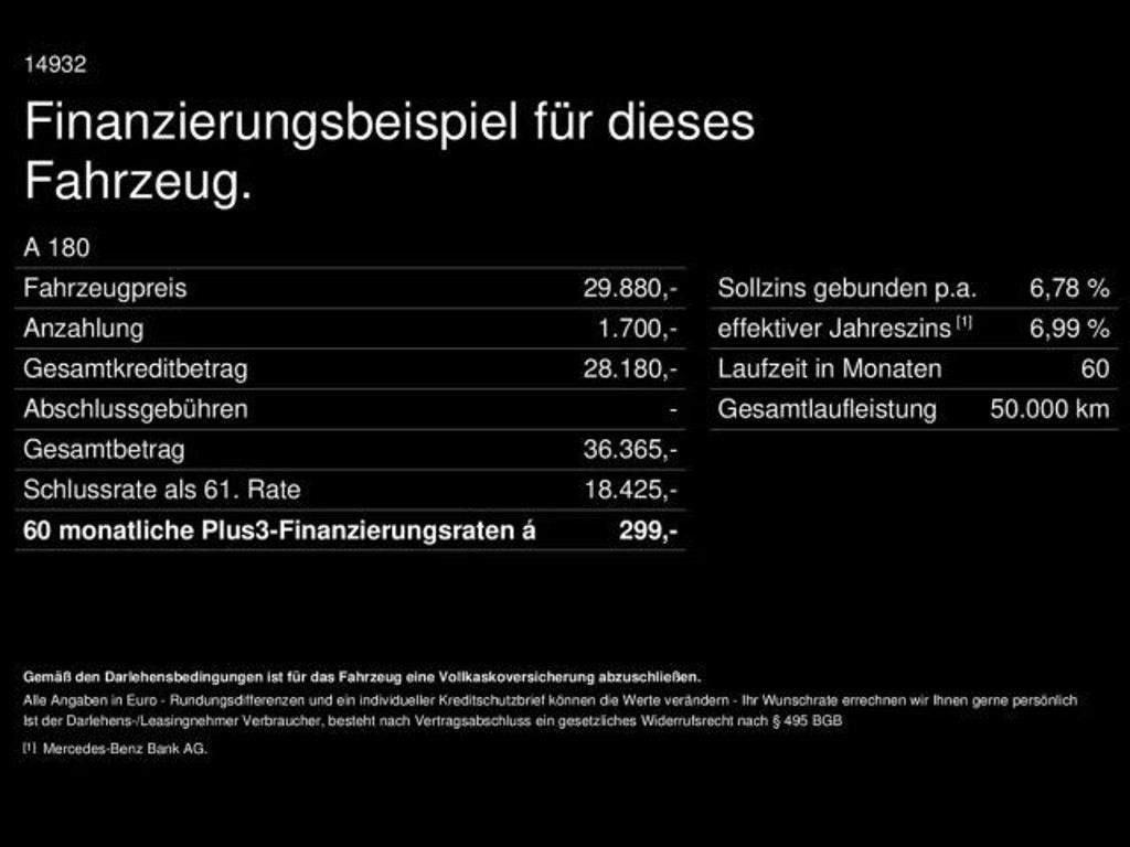 Mercedes-Benz A-Klasse