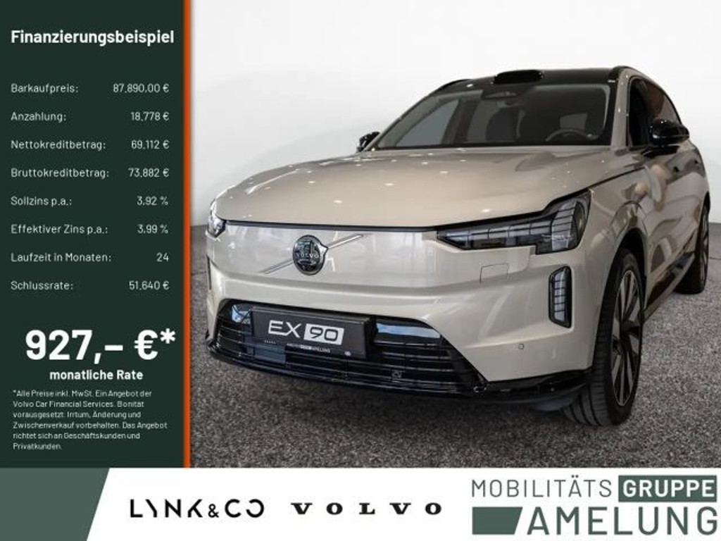 Volvo EX90 2026 Elektrisch