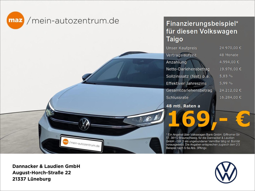 Volkswagen Taigo 2024 Benzine