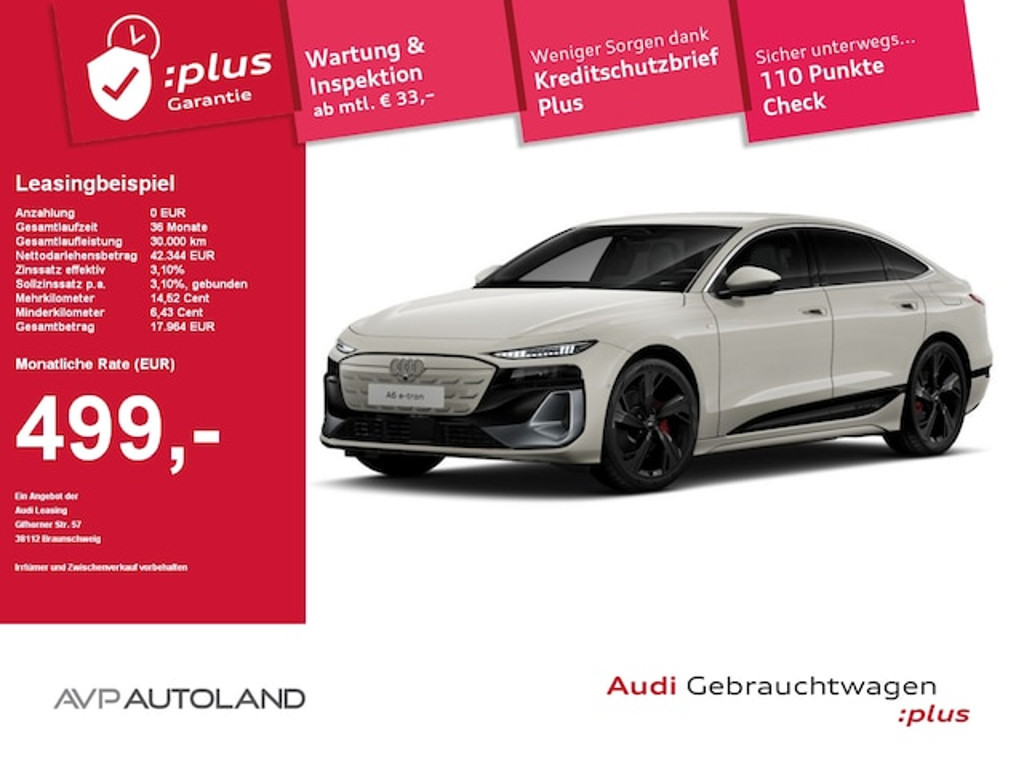 Audi A6 e-tron 2025 Elektrisch