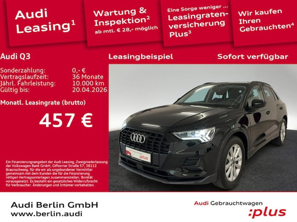 Audi Q3 2025 Benzine