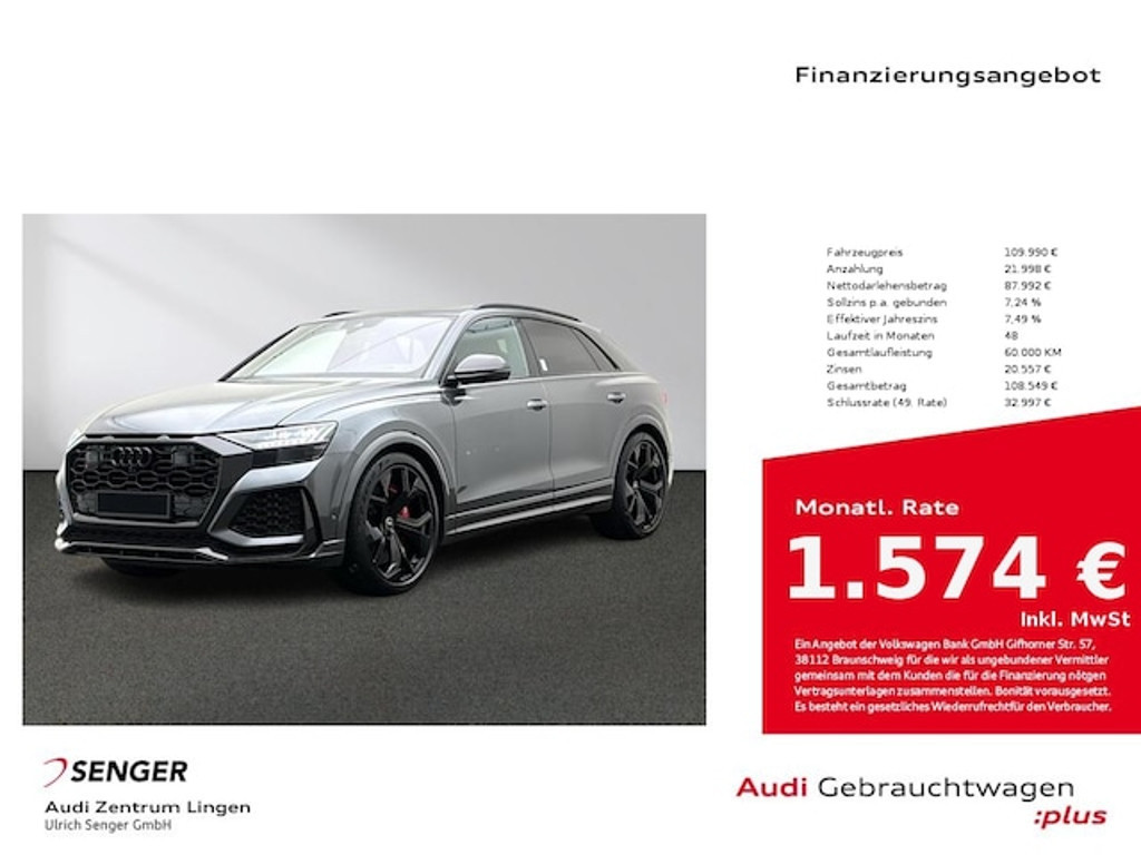 Audi RS Q8 2024 Benzine