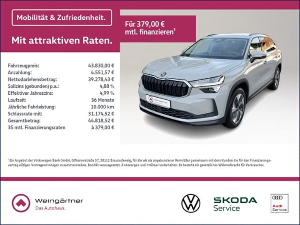 Skoda Kodiaq 2025 Benzine