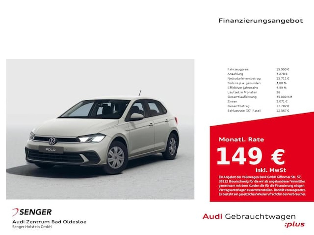 Volkswagen Polo 2026 Benzine