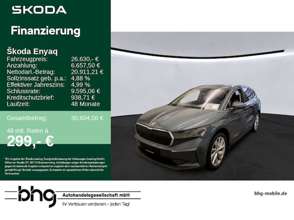 Skoda Enyaq 2022 Elektrisch