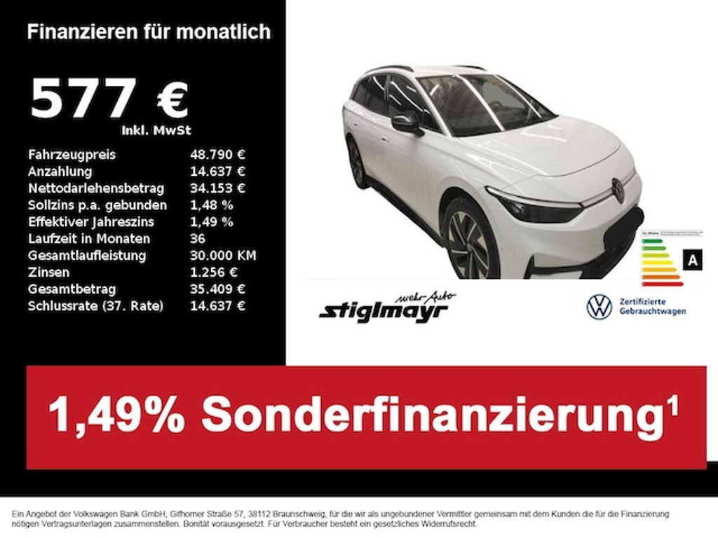 Volkswagen ID.7 2025 Elektrisch