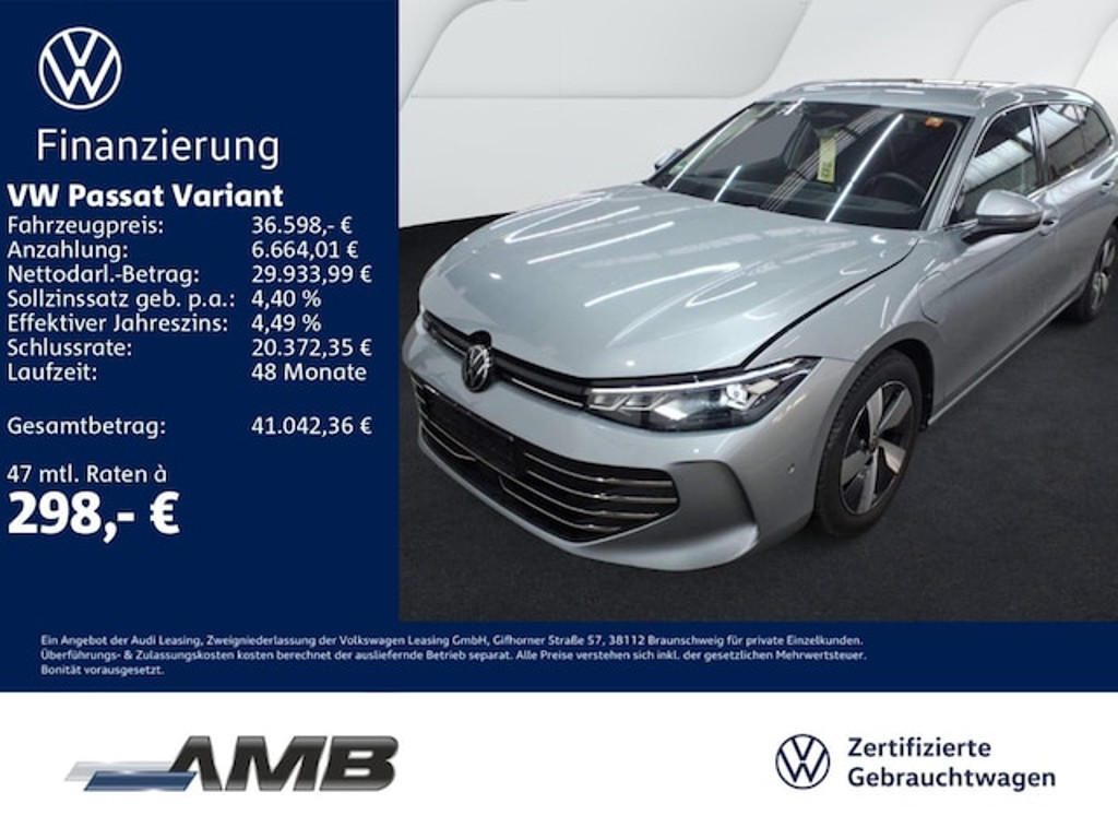 Volkswagen Passat 2025 Hybride Benzine