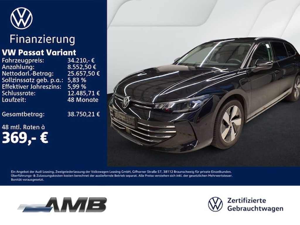 Volkswagen Passat 2025 Hybride Benzine