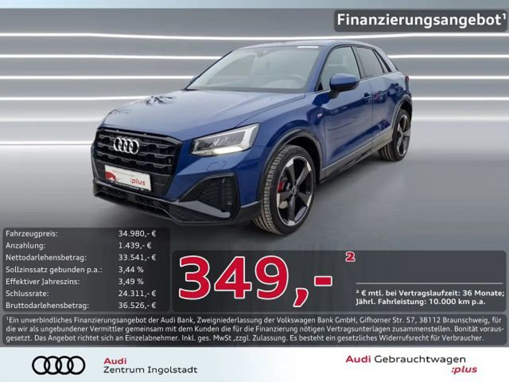 Audi Q2 2025 Benzine