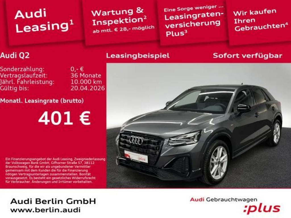 Audi Q2 2025 Benzine