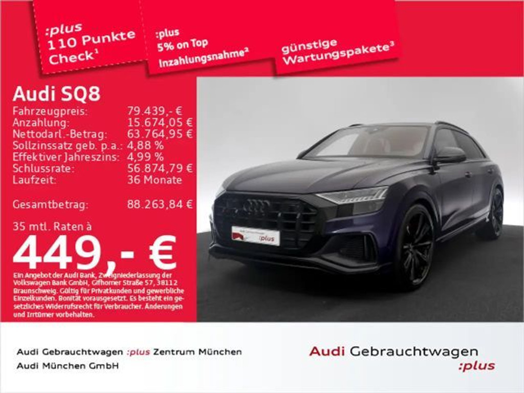 Audi SQ8 2023 Benzine