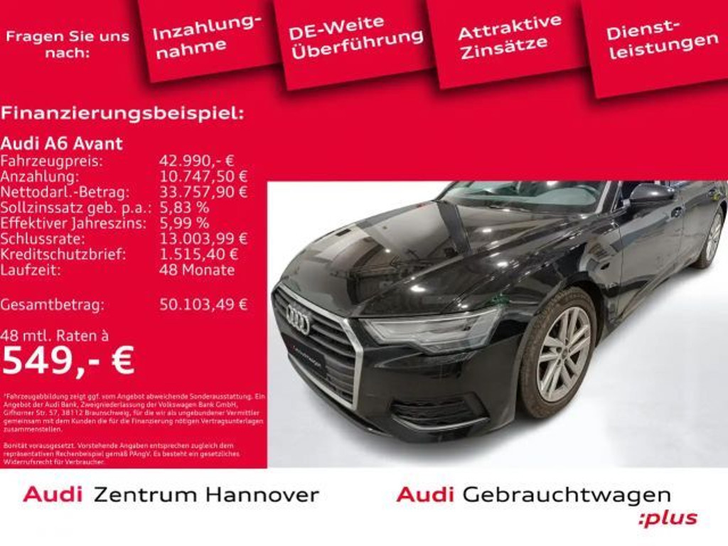 Audi A6 2023 Hybride Benzine