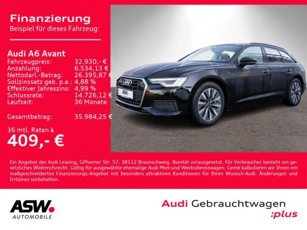 Audi A6 2022 Hybride Benzine