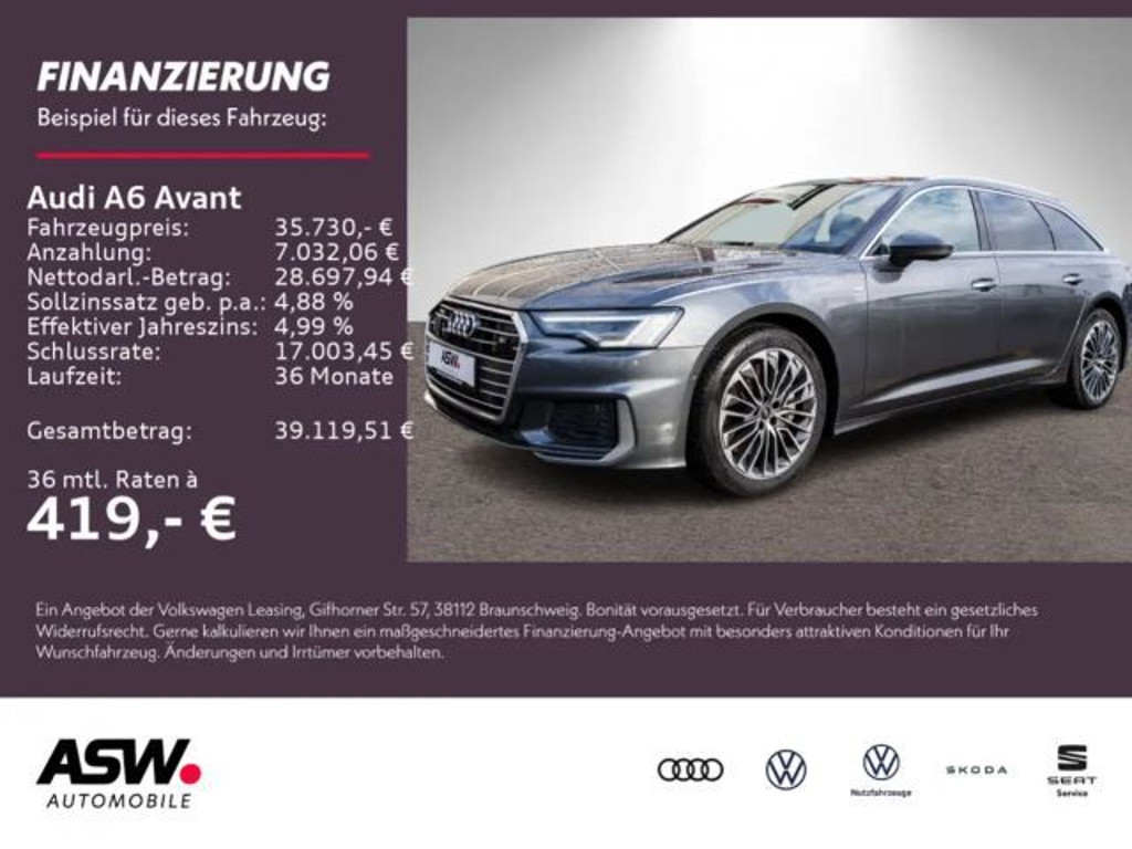 Audi A6 2022 Hybride Benzine