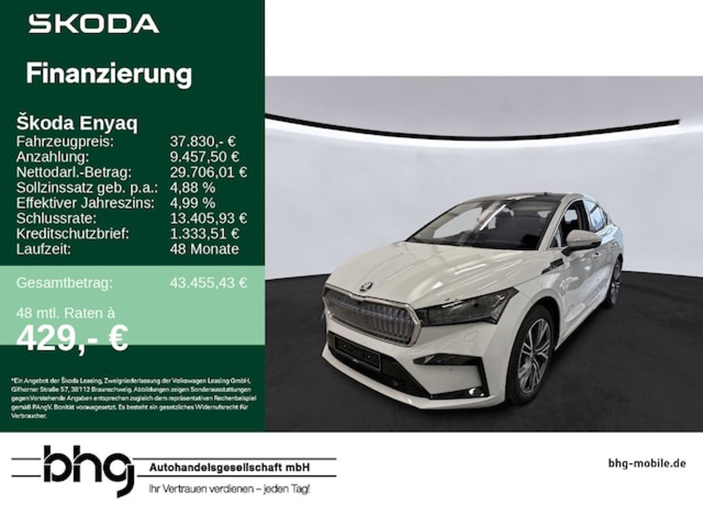 Skoda Enyaq 2023 Elektrisch