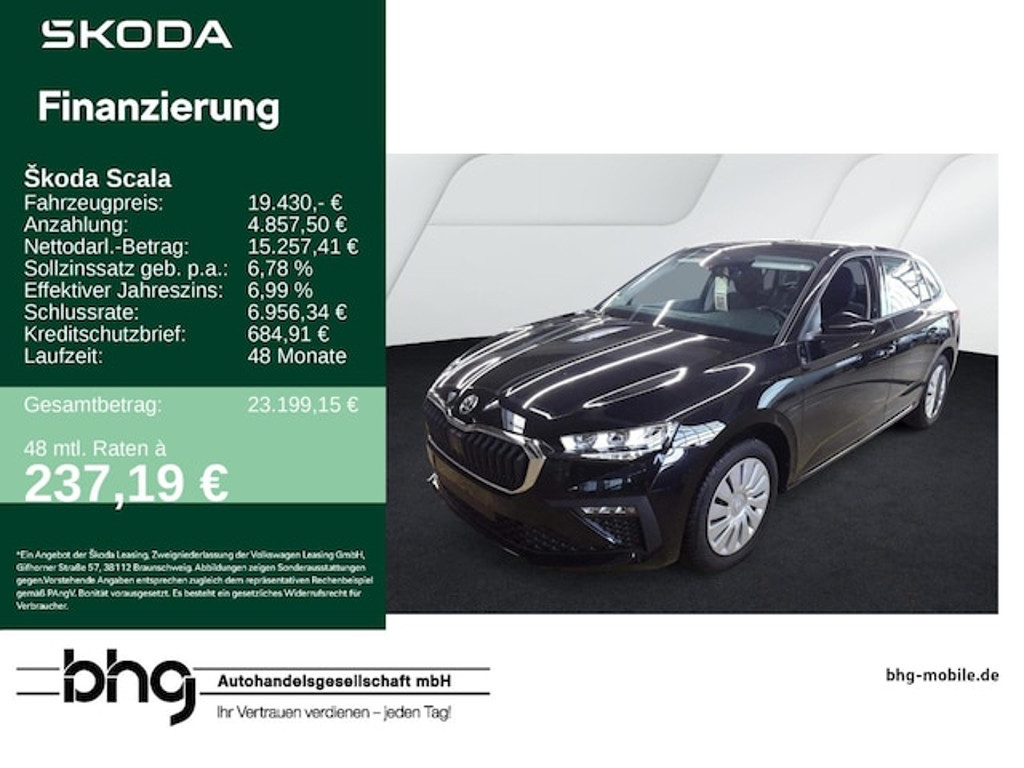 Skoda Scala 2025 Benzine