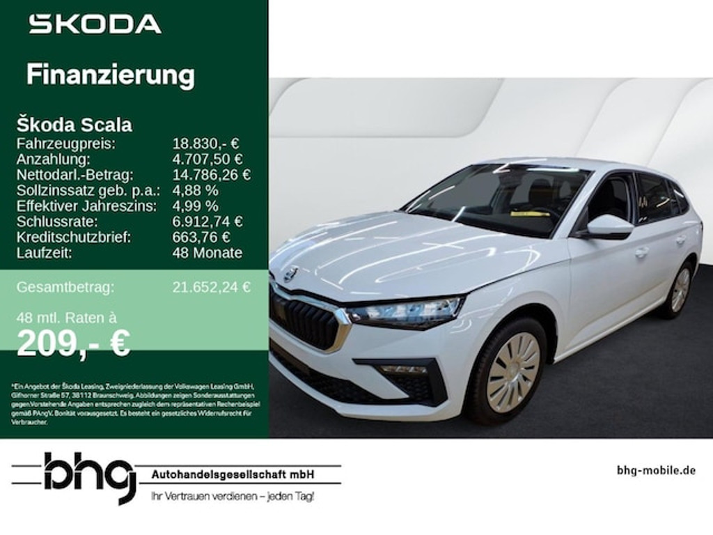 Skoda Scala 2025 Benzine