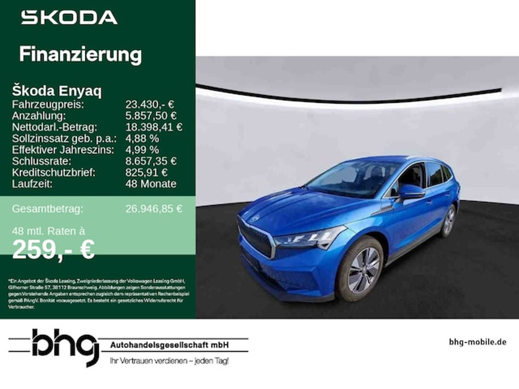 Skoda Enyaq 2021 Elektrisch