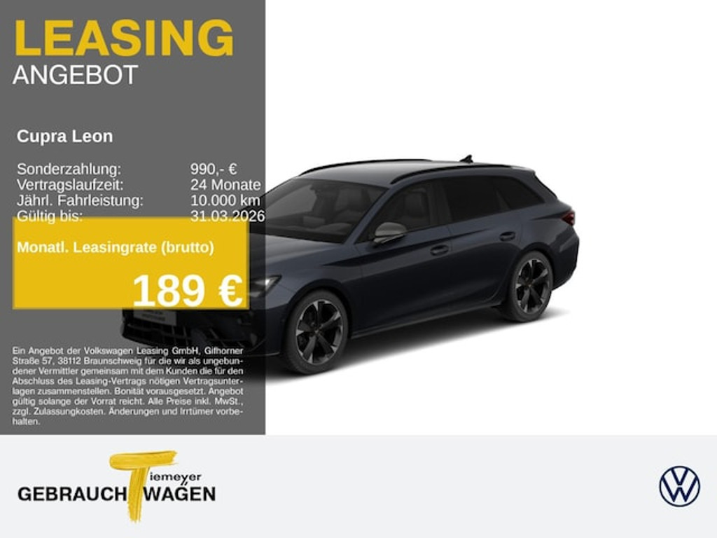 Cupra Leon 2025 Benzine