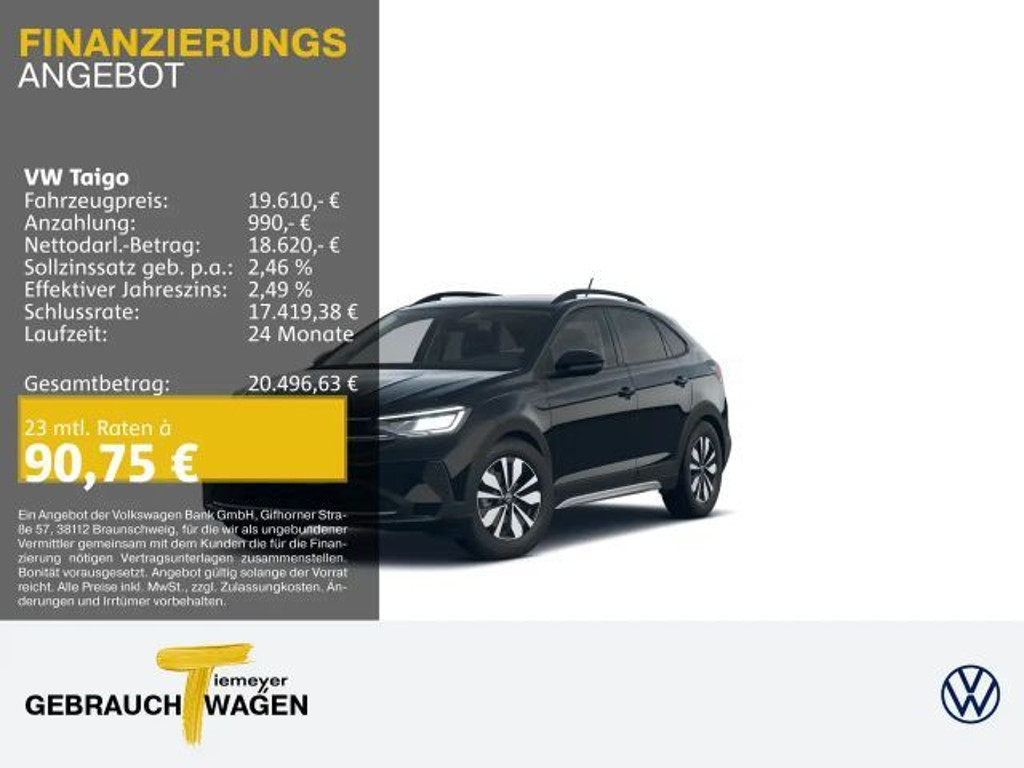 Volkswagen Taigo 2025 Benzine