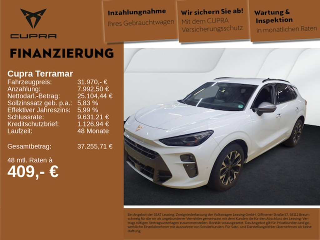 Cupra Terramar 2025 Benzine