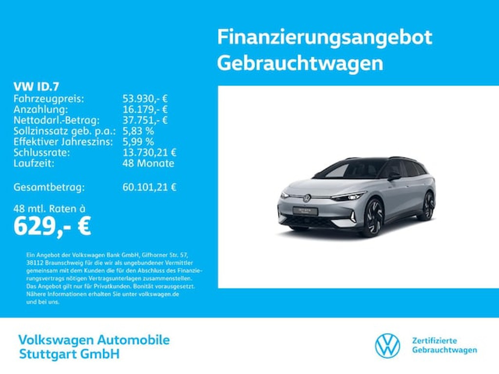 Volkswagen ID.7 2025 Elektrisch