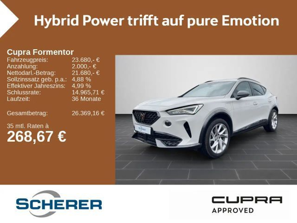 Cupra Formentor 2023 Hybride Benzine