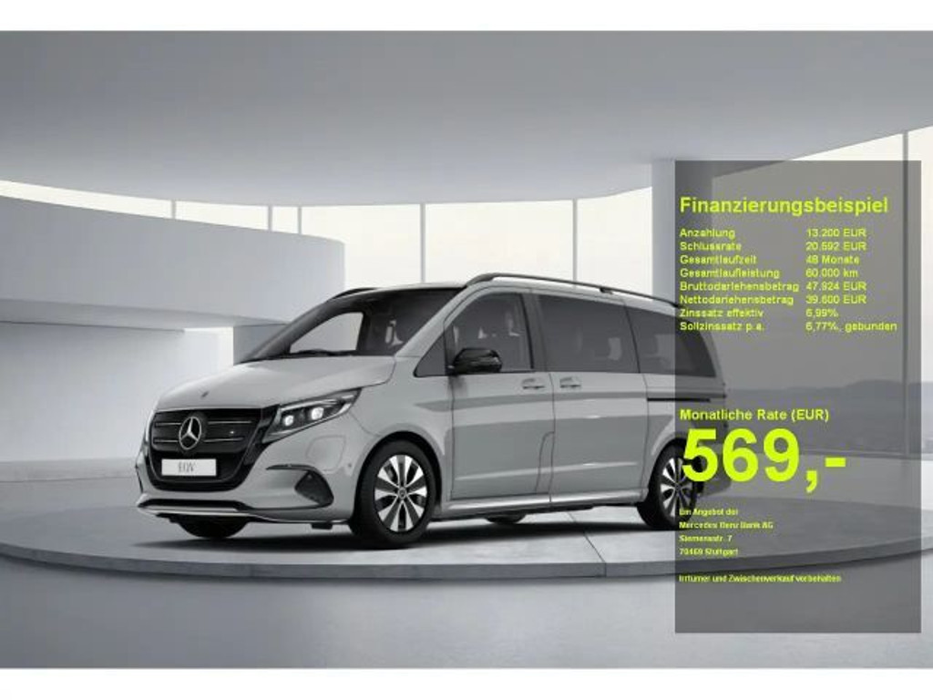 Mercedes-Benz EQV 2024 Elektrisch