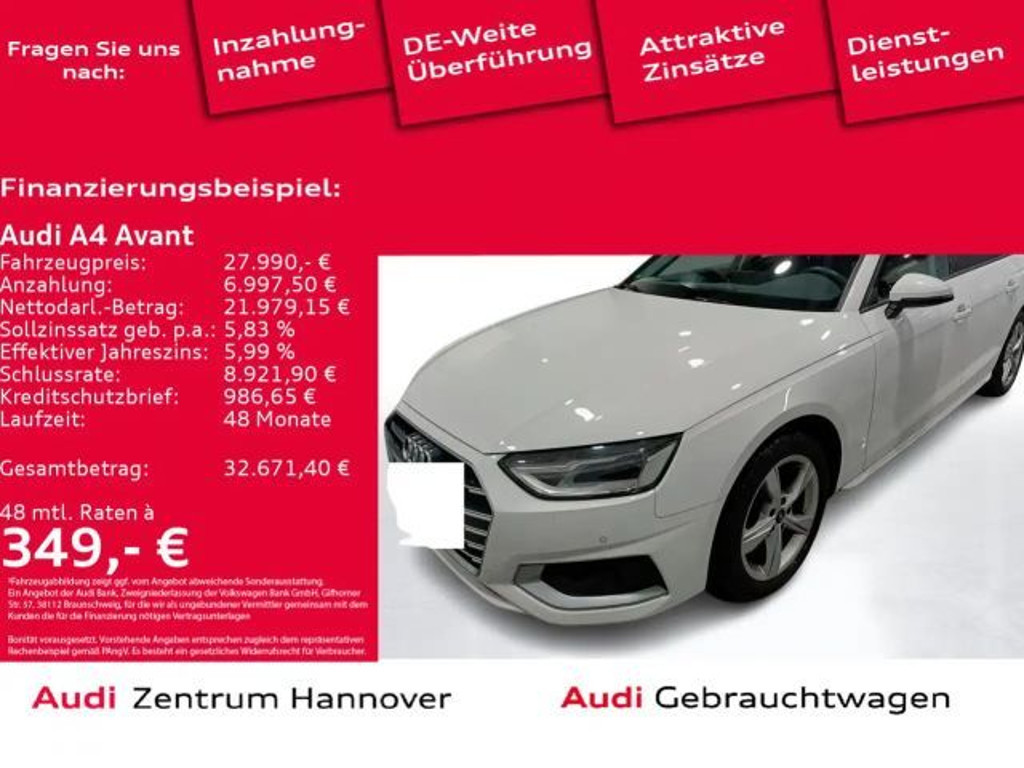 Audi A4 2023 Benzine