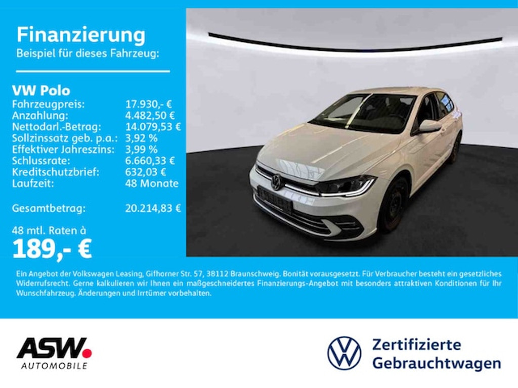 Volkswagen Polo 2023 Benzine