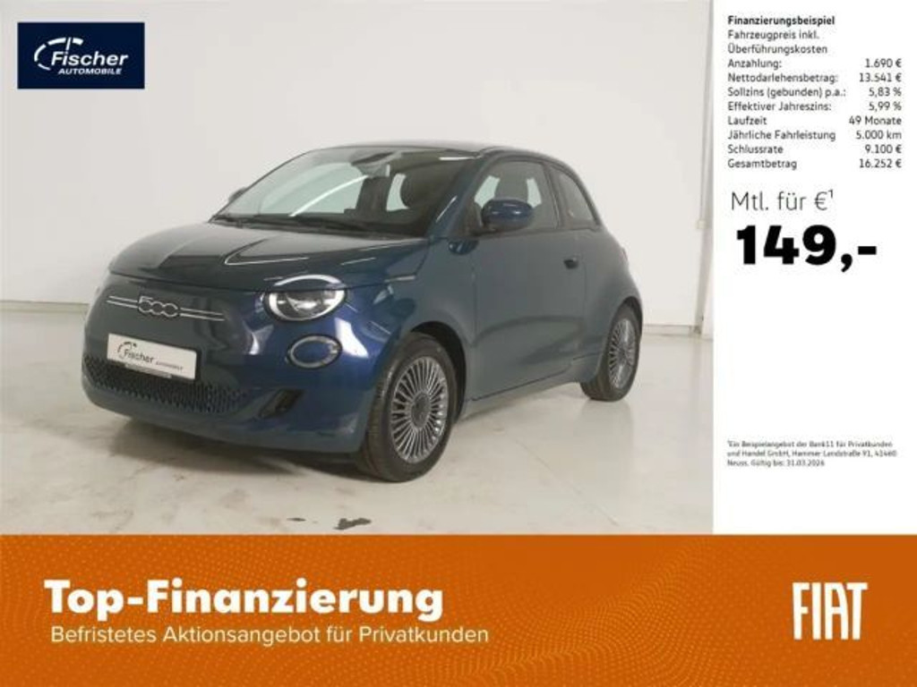 Fiat 500e 2022 Elektrisch