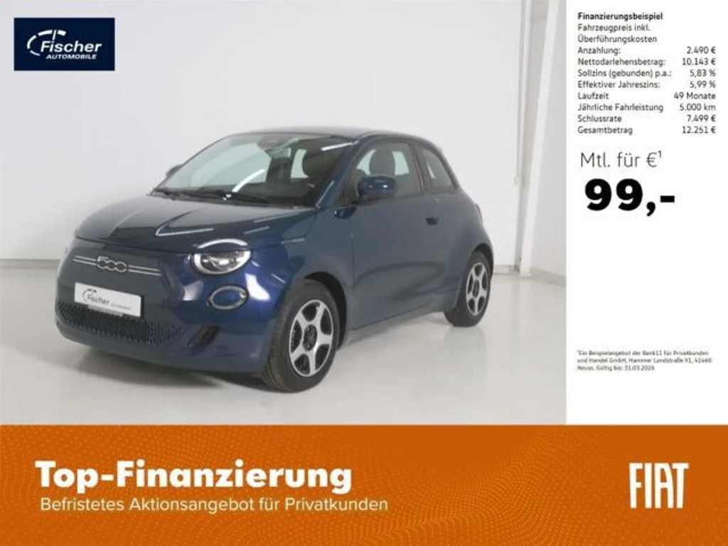 Fiat 500e 2023 Elektrisch