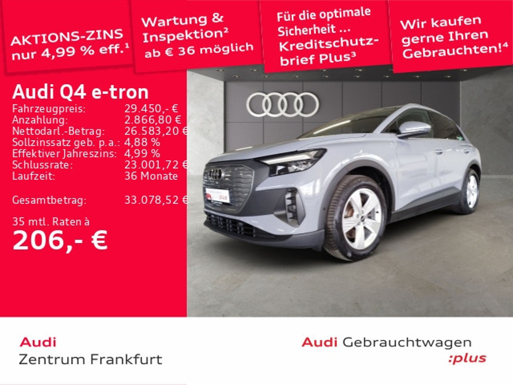 Audi Q4 e-tron 2023 Elektrisch
