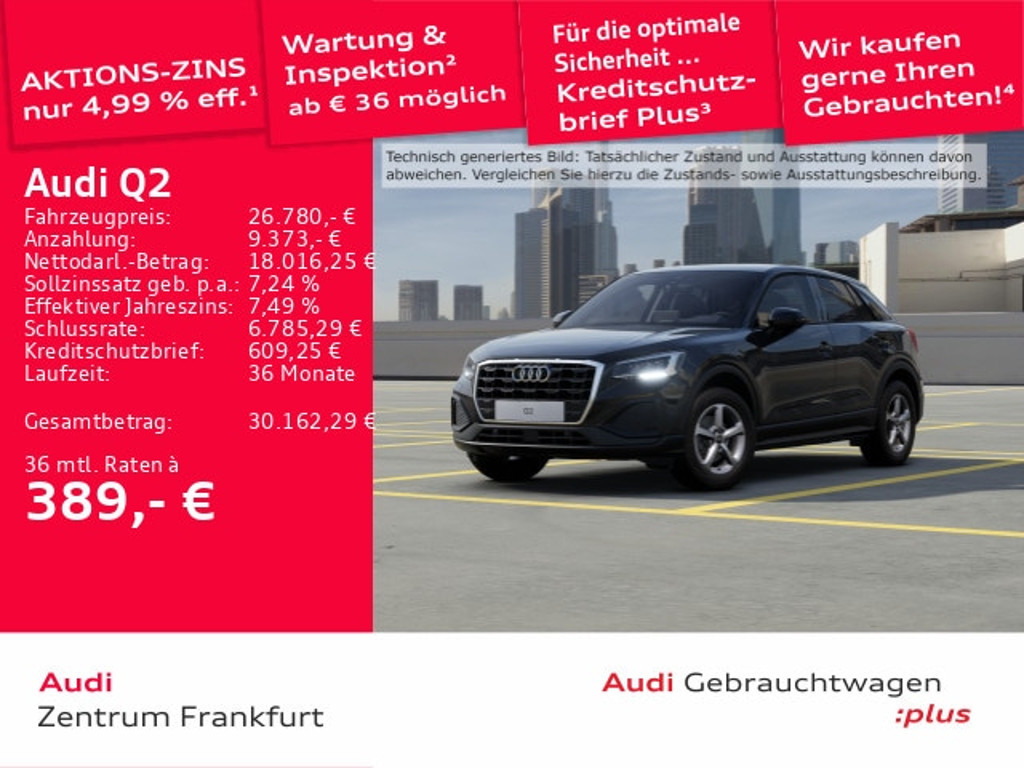 Audi Q2 2026 Benzine