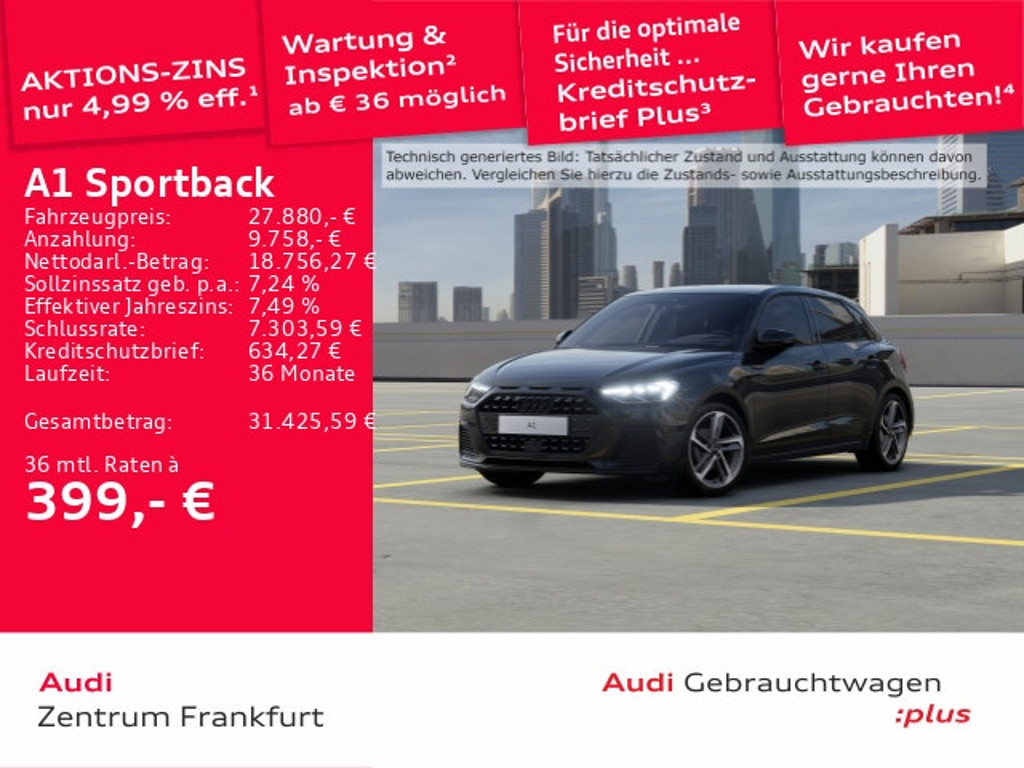 Audi A1 2026 Benzine