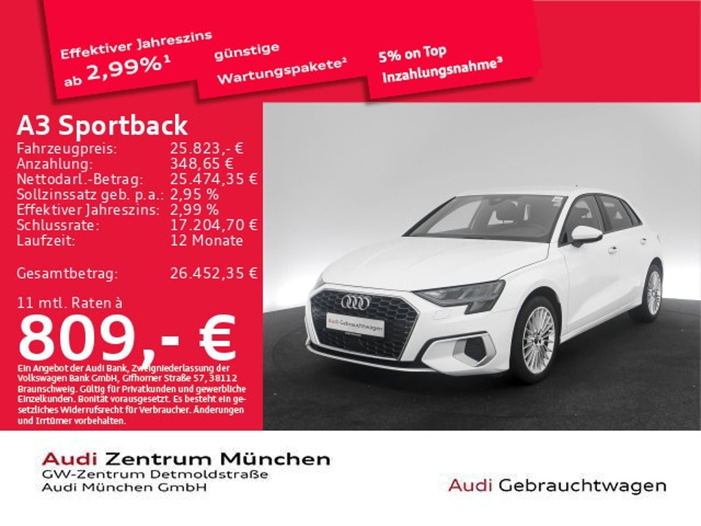 Audi A3 2024 Benzine