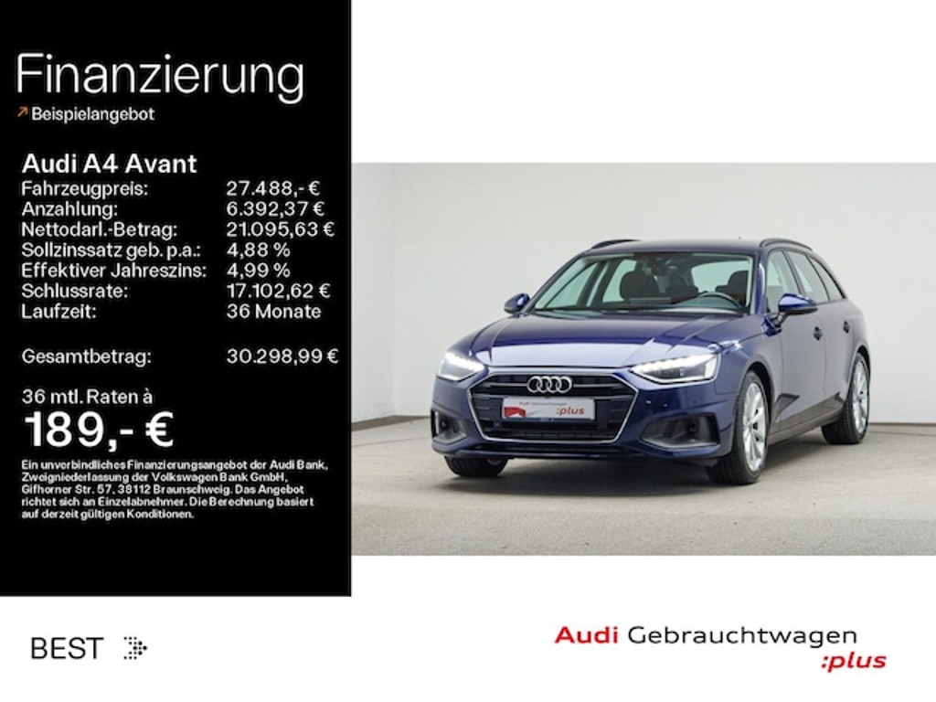 Audi A4 2023 Benzine