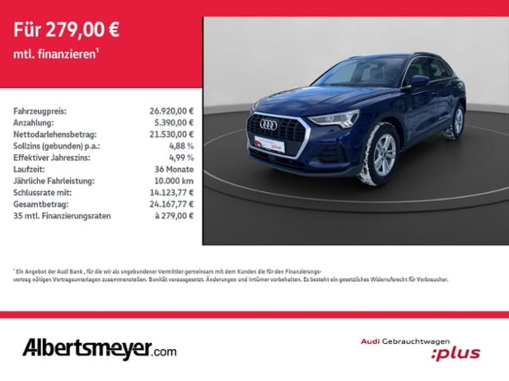 Audi Q3 2022 Hybride Benzine