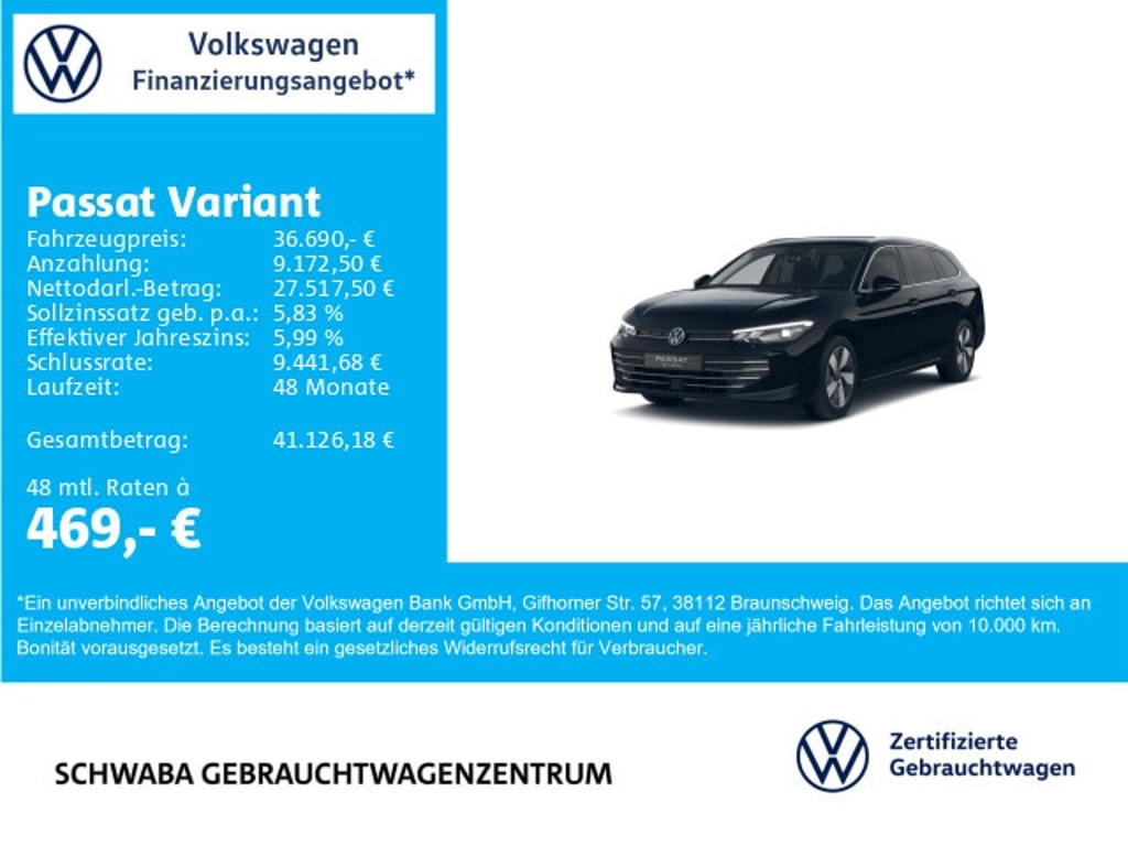 Volkswagen Passat 2025 Hybride Benzine