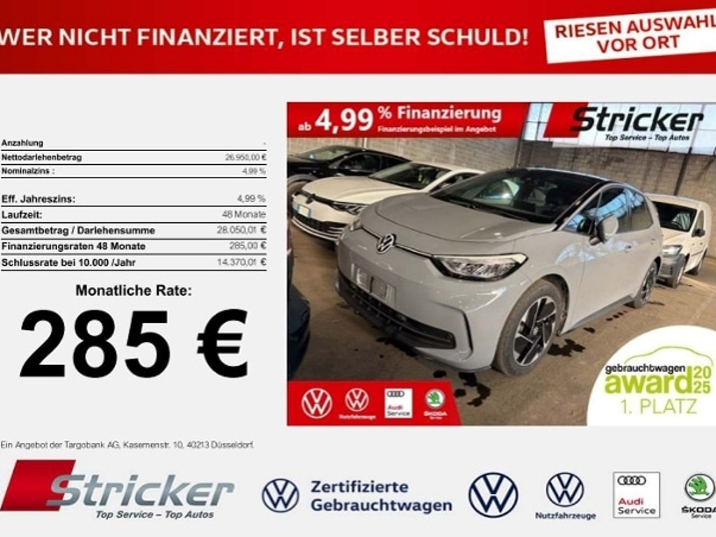 Volkswagen ID.3 2024 Elektrisch